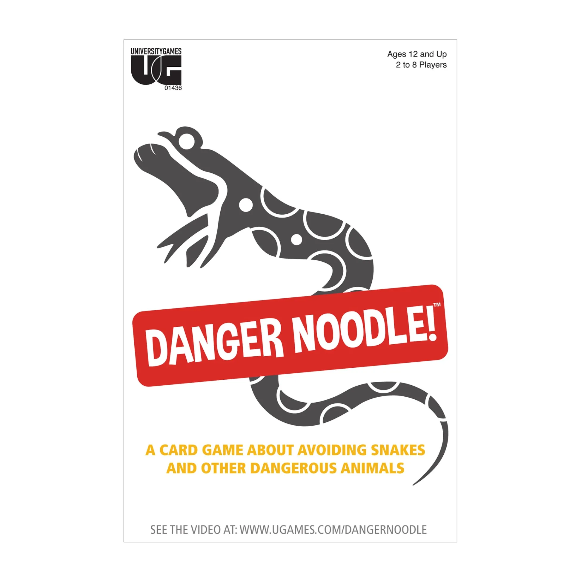AreYouGame Danger Noodle Whimsical Animal Card Game* Card Games