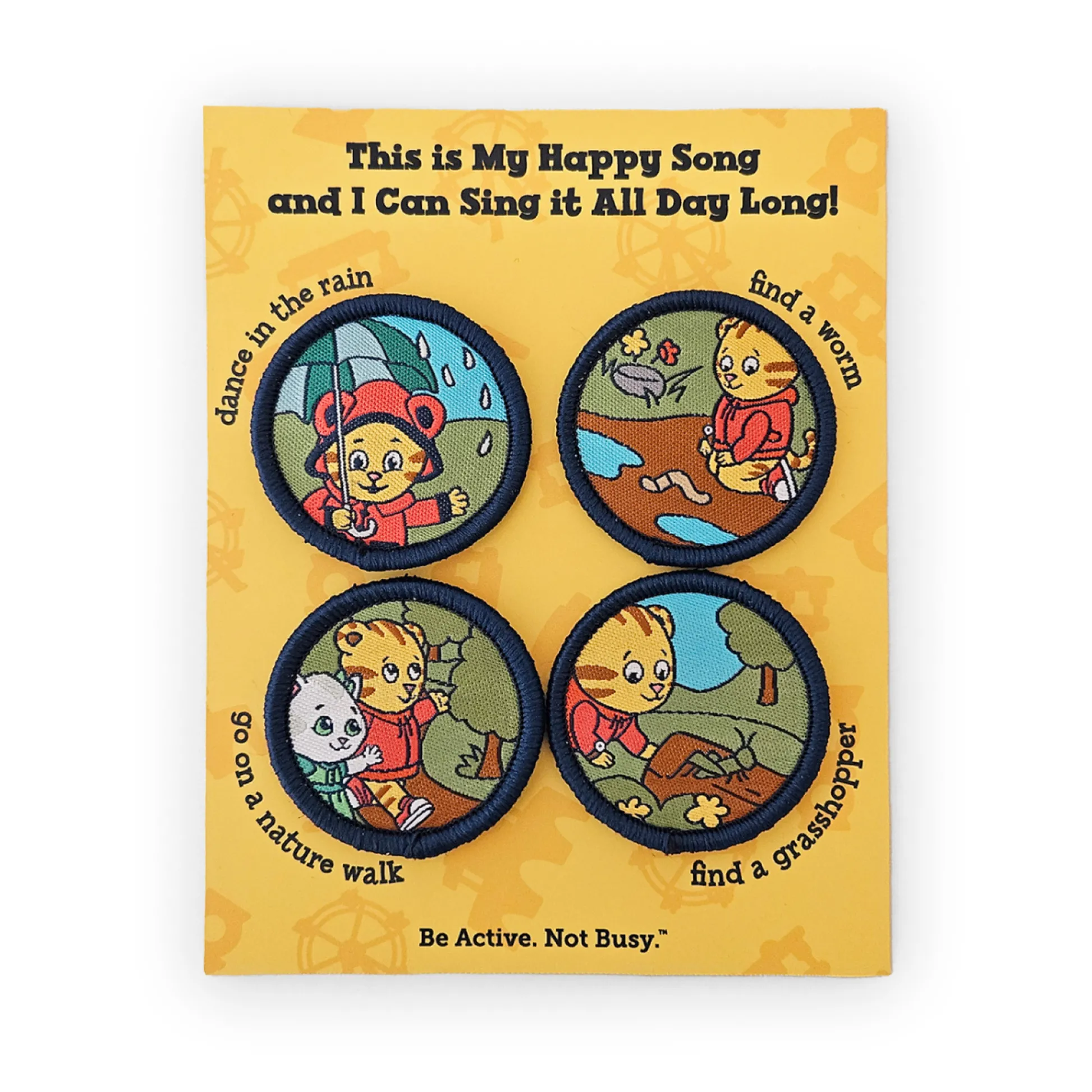carter joey Daniel Tiger's Neighborhood x Camp Adventure Patches* Crafts & Activities