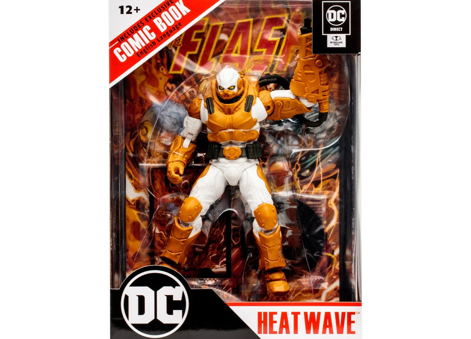 Macy's - Supplier DC Direct Heat Wave 7-Inch Action Figure with Collectible Comic and Art Card* Collectible Figures & Playsets|Dc Comics