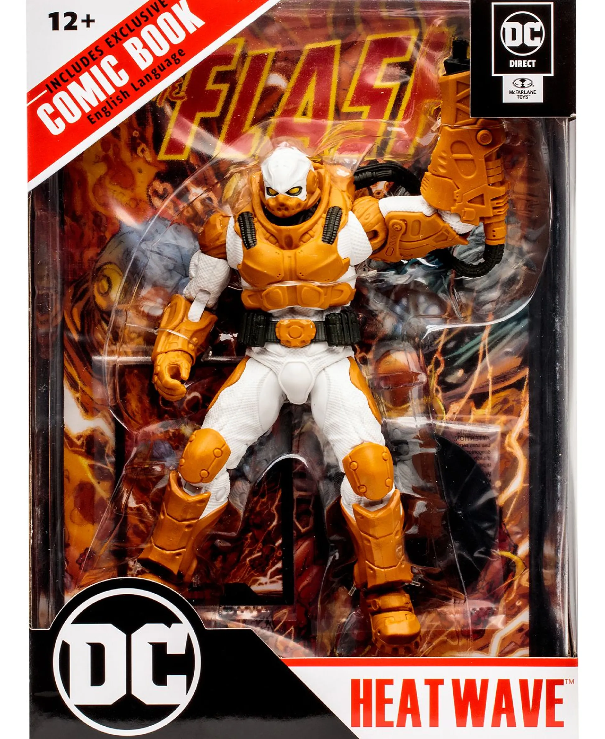 Macy's - Supplier DC Direct Heat Wave 7-Inch Action Figure with Collectible Comic and Art Card* Collectible Figures & Playsets|Dc Comics