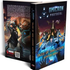 Flat River Group Dead Alive Games: Omicron Protocol - Tales of San Lazaro Winter 2050 Strategy Game* Strategy Games|Board Games