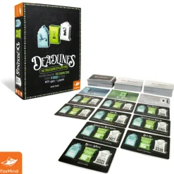 Flat River Group Deadlines FoxMind Pop Culture Trivia Card Game, Ages 12+* Card Games|Social & Emotional Skills