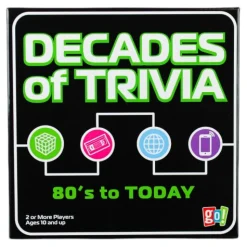 Calendar Holdings, LLC Decades of Trivia Game - Nostalgic Pop Culture Quiz* Role-Playing Games|Board Games