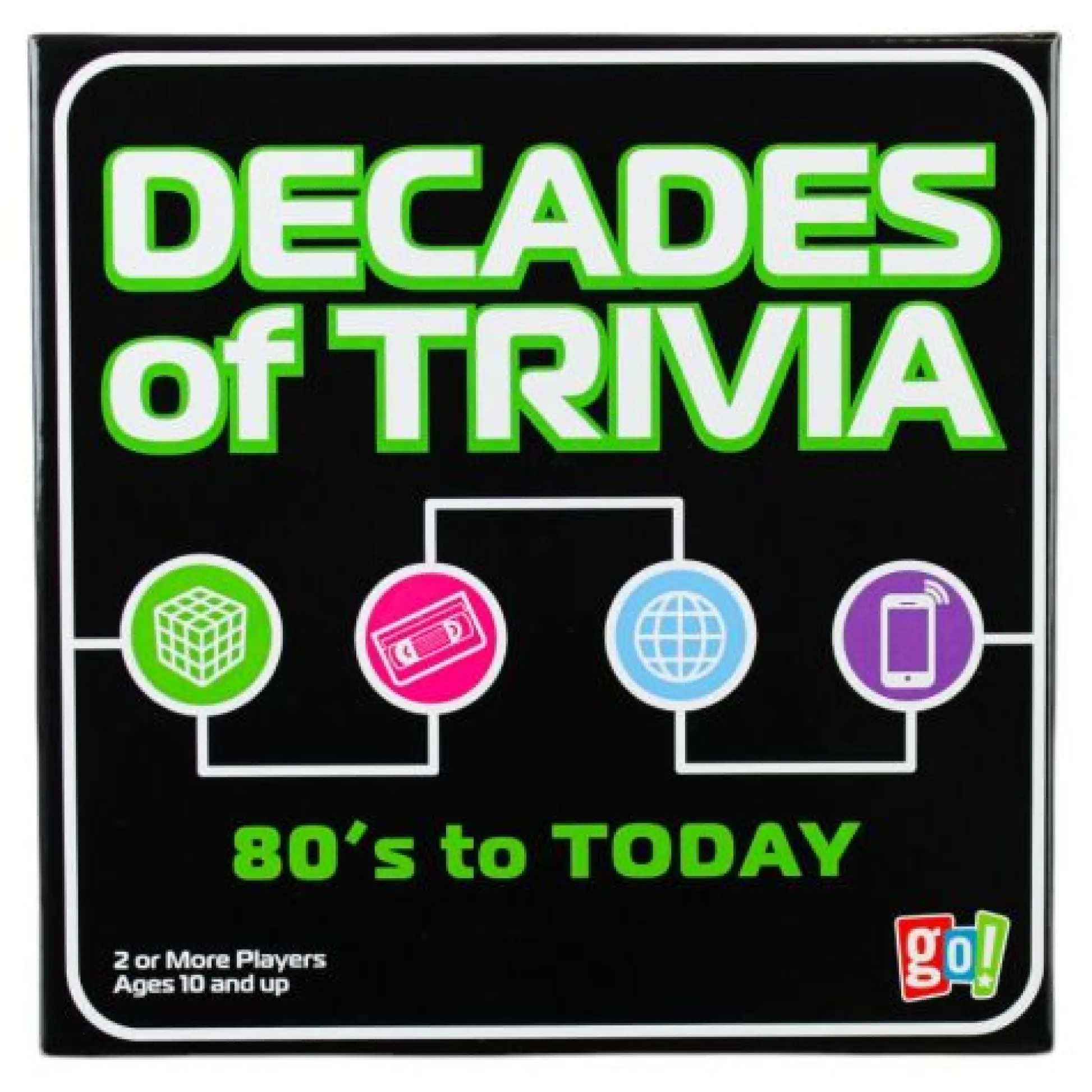 Calendar Holdings, LLC Decades of Trivia Game - Nostalgic Pop Culture Quiz* Role-Playing Games|Board Games