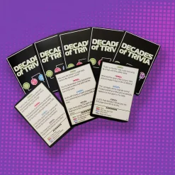 Calendar Holdings, LLC Decades of Trivia Game - Nostalgic Pop Culture Quiz* Role-Playing Games|Board Games