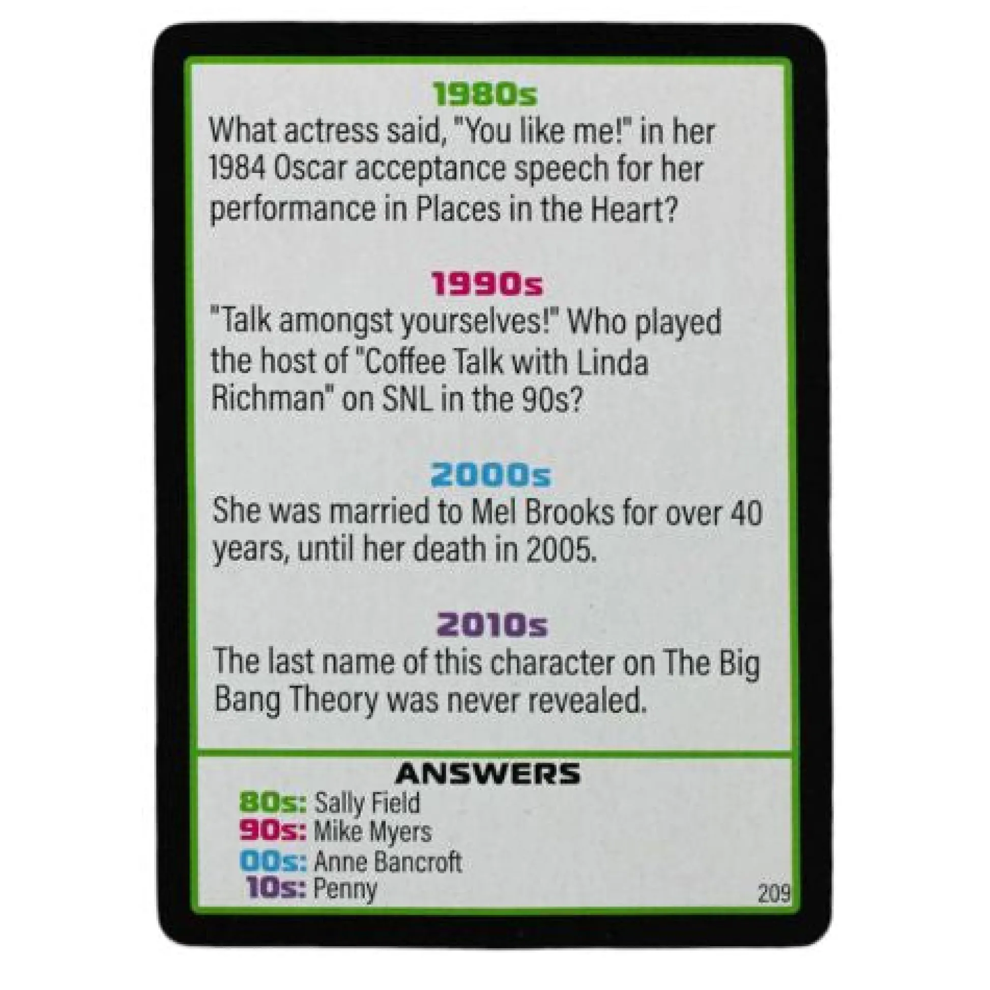 Calendar Holdings, LLC Decades of Trivia Game - Nostalgic Pop Culture Quiz* Role-Playing Games|Board Games