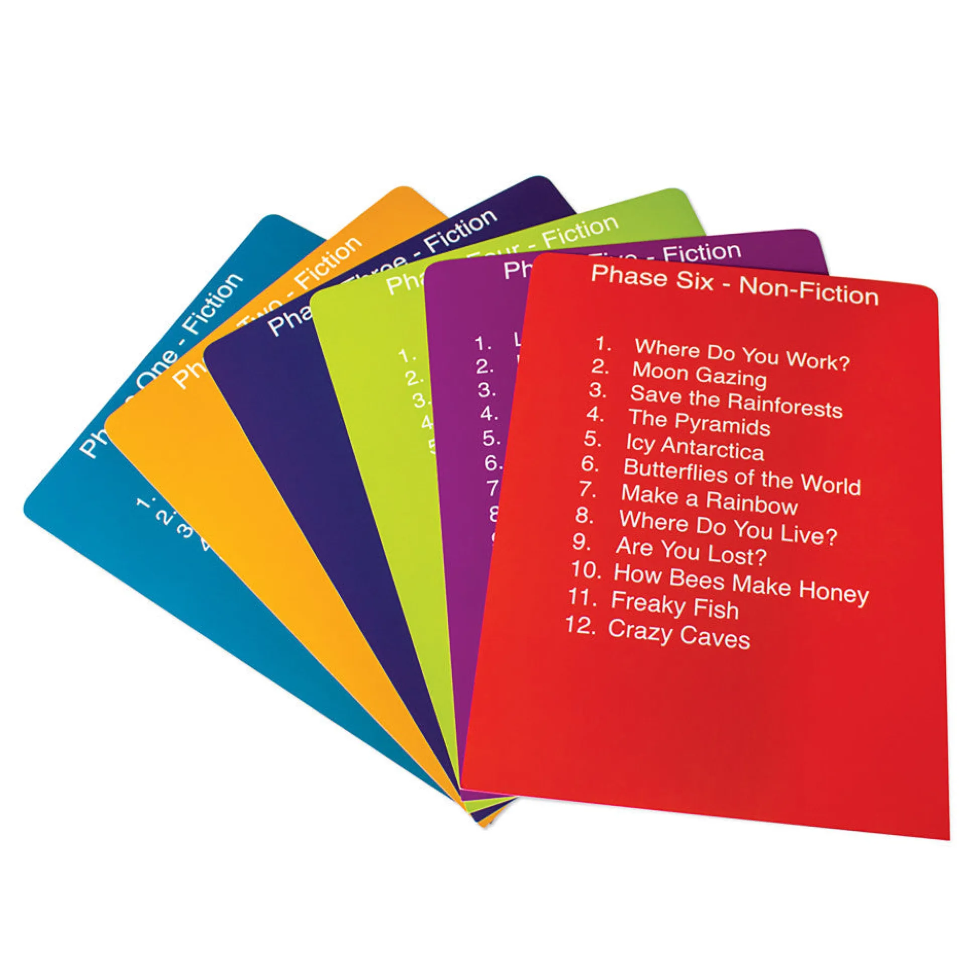 Flat River Group Decodable Readers 10-Piece Holder Set for Junior Learning* Reading, Writing & Speech