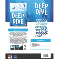 Flat River Group Deep Dive - AEG Ocean-Themed Matching Tile Game* Dominoes & Tiles Games