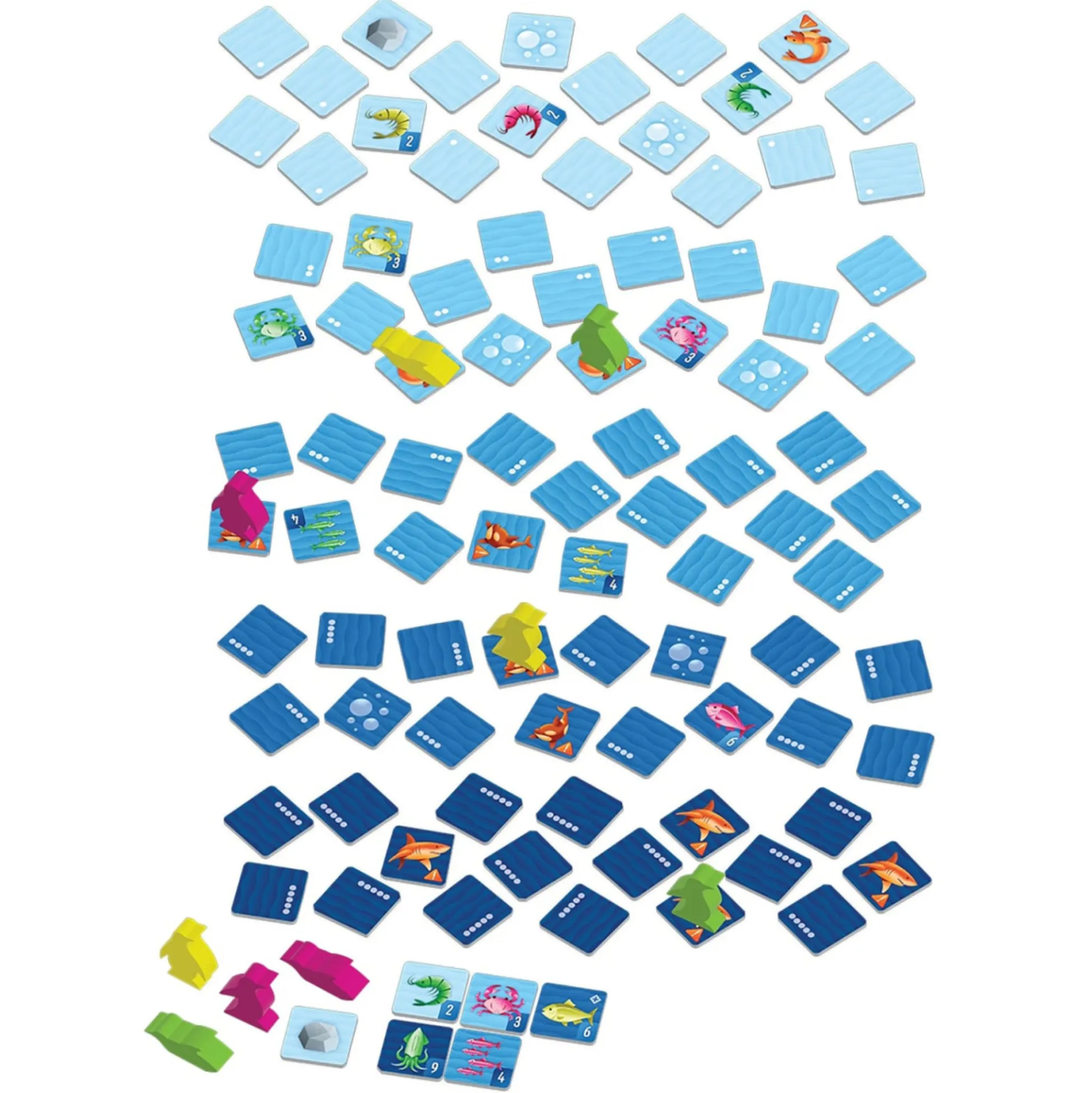 Flat River Group Deep Dive - AEG Ocean-Themed Matching Tile Game* Dominoes & Tiles Games