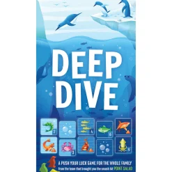 Flat River Group Deep Dive - AEG Ocean-Themed Matching Tile Game* Dominoes & Tiles Games