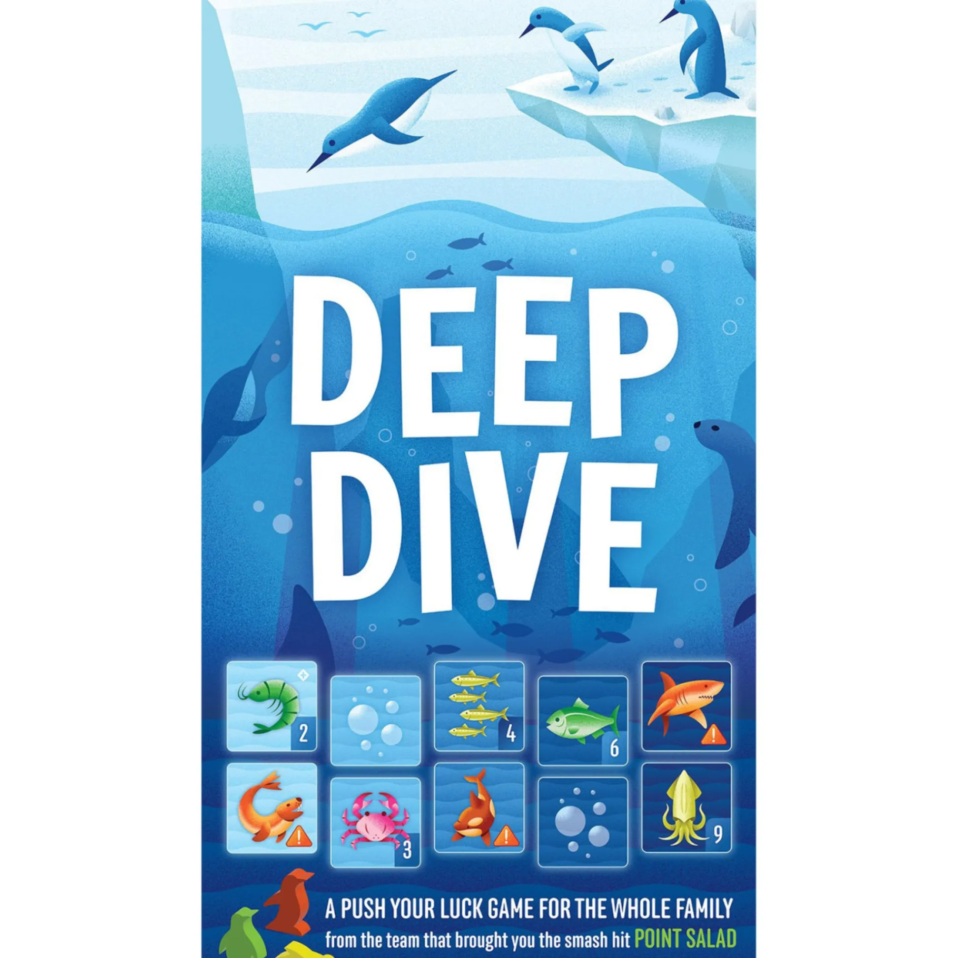 Flat River Group Deep Dive - AEG Ocean-Themed Matching Tile Game* Dominoes & Tiles Games