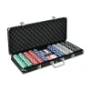 AreYouGame Deluxe 500 Chip Poker Game Set with Aluminum Case* Card Games