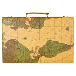 Calendar Holdings, LLC Deluxe Antique Map Backgammon Attache Set by Go! Games* Role-Playing Games|Board Games