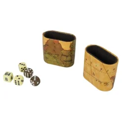 Calendar Holdings, LLC Deluxe Antique Map Backgammon Attache Set by Go! Games* Role-Playing Games|Board Games