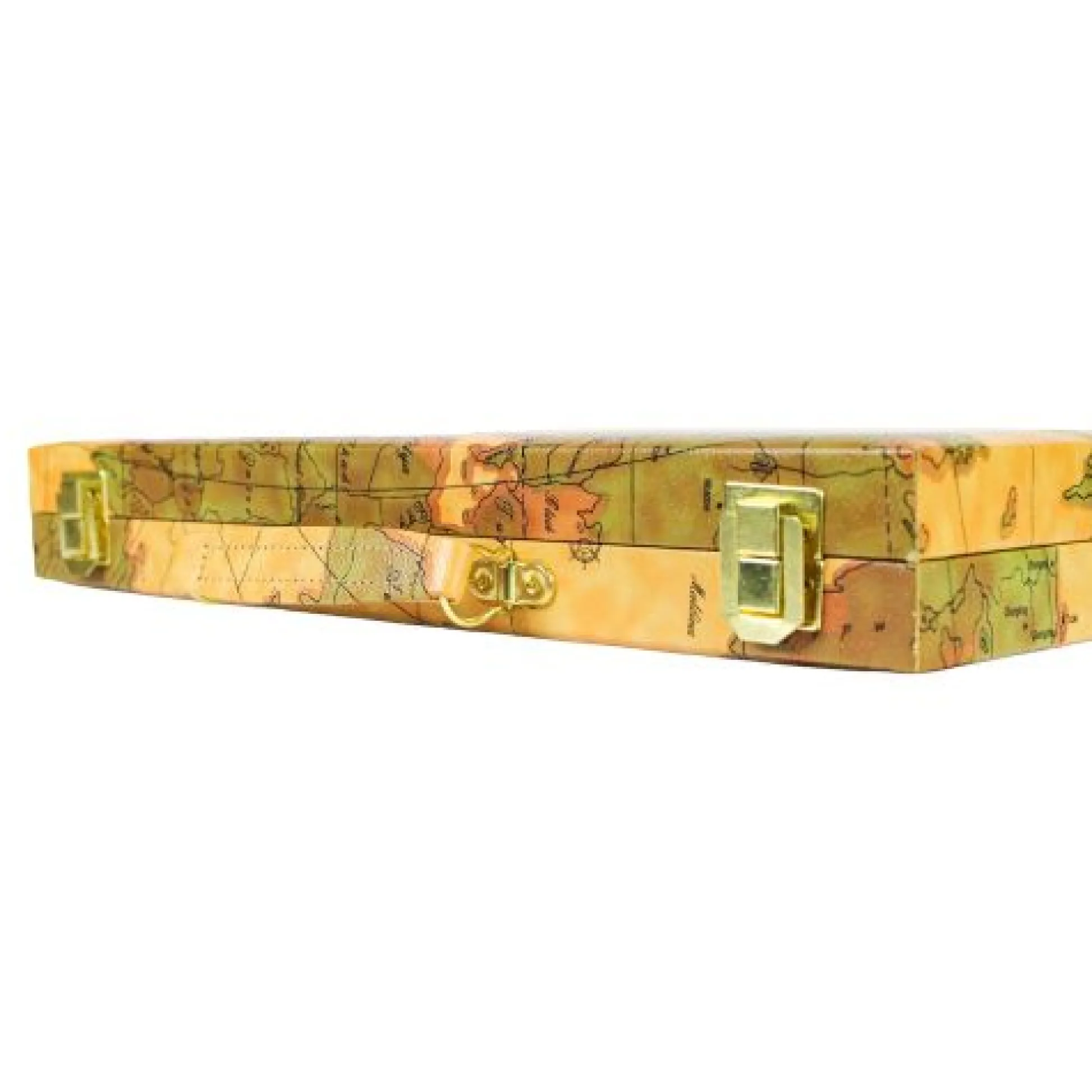 Calendar Holdings, LLC Deluxe Antique Map Backgammon Attache Set by Go! Games* Role-Playing Games|Board Games