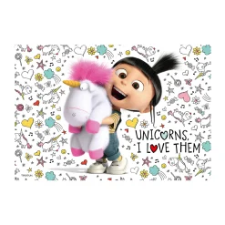 AreYouGame Despicable Me 3 Agnes & Minions 2-Pack Jigsaw Puzzle - 24 pc* Puzzles