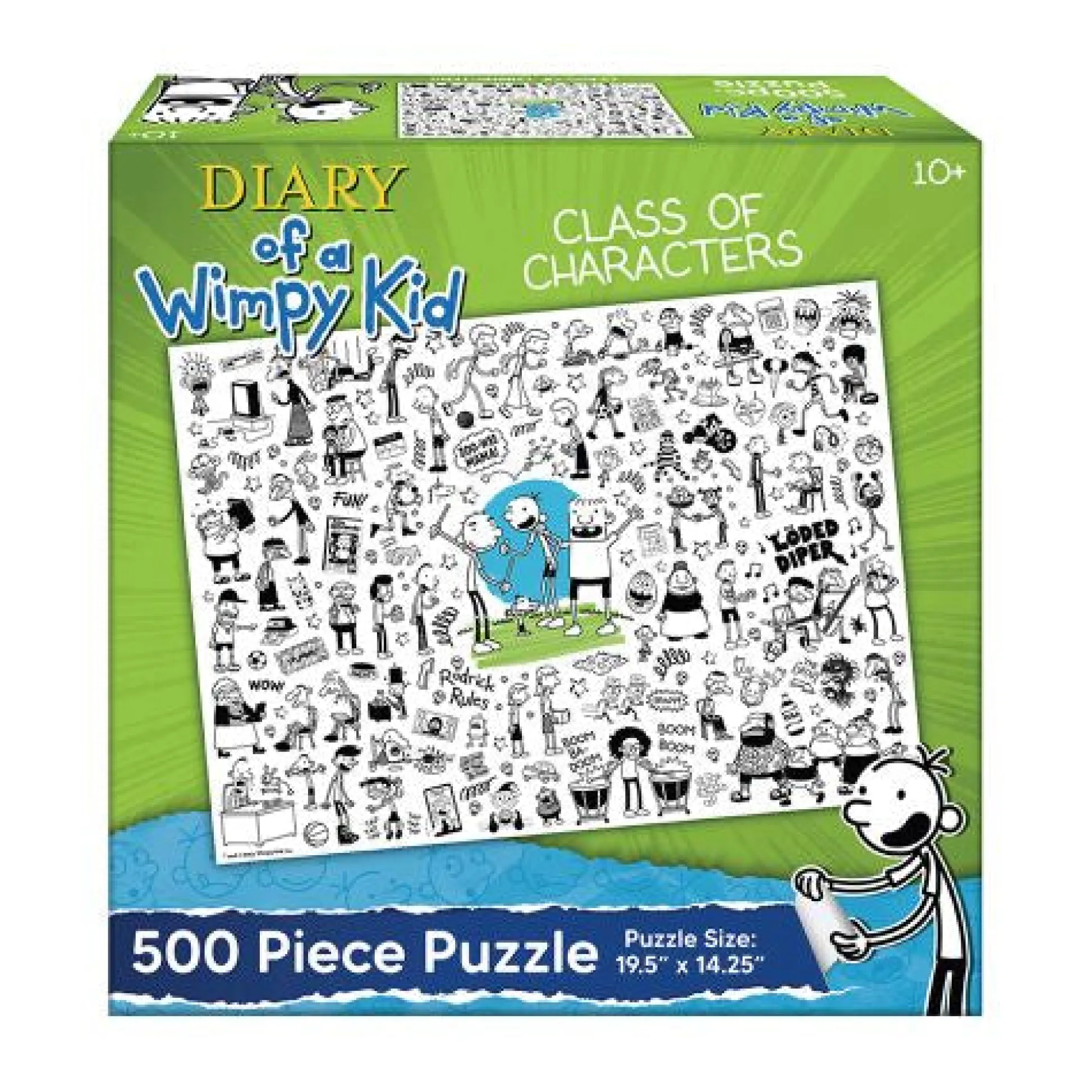 Calendar Holdings, LLC Diary of a Wimpy Kid Class Characters Jigsaw Puzzle - 500 pc* Puzzles