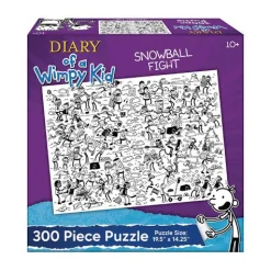 Calendar Holdings, LLC Diary of a Wimpy Kid Snowball Fight Jigsaw Puzzle - 300 pc* Puzzles