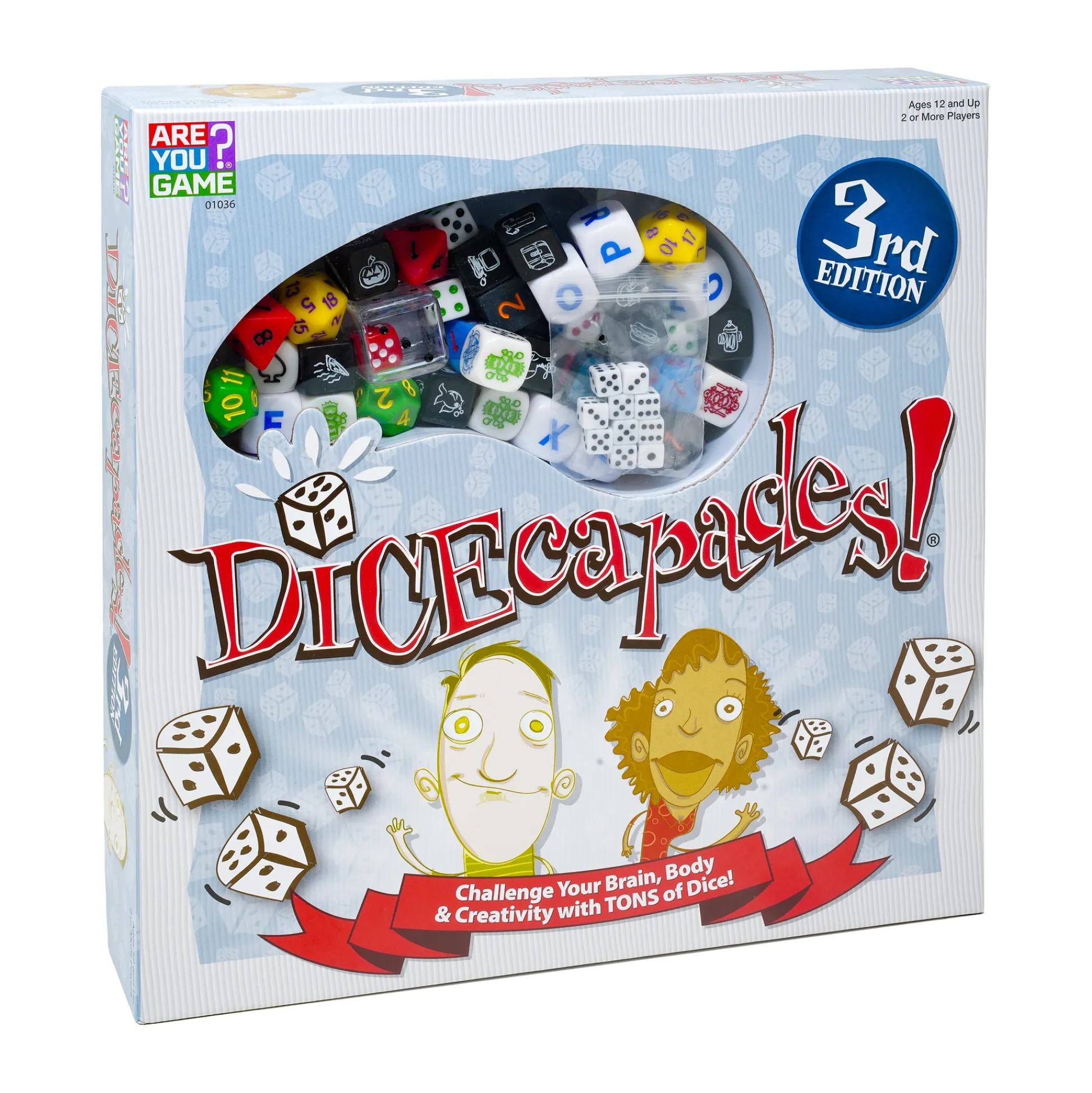 AreYouGame DICEcapades! 3rd Edition Family Board Game* Role-Playing Games|Board Games