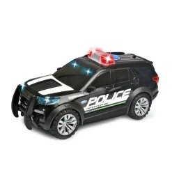 Flat River Group Dickie Toys 1:18 Scale Light & Sound Ford Police Interceptor Model* Playsets & Vehicles