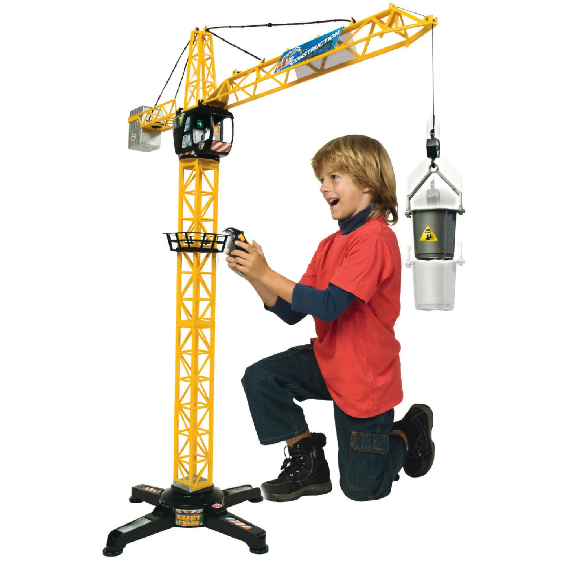Flat River Group Dickie Toys Majorette 40" Giant Crane with Remote Control* Playsets & Vehicles