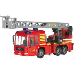 Flat River Group Dickie Toys MAN Series Light & Sound Fire Engine with Microphone* Tools & Workshops|Dress Up