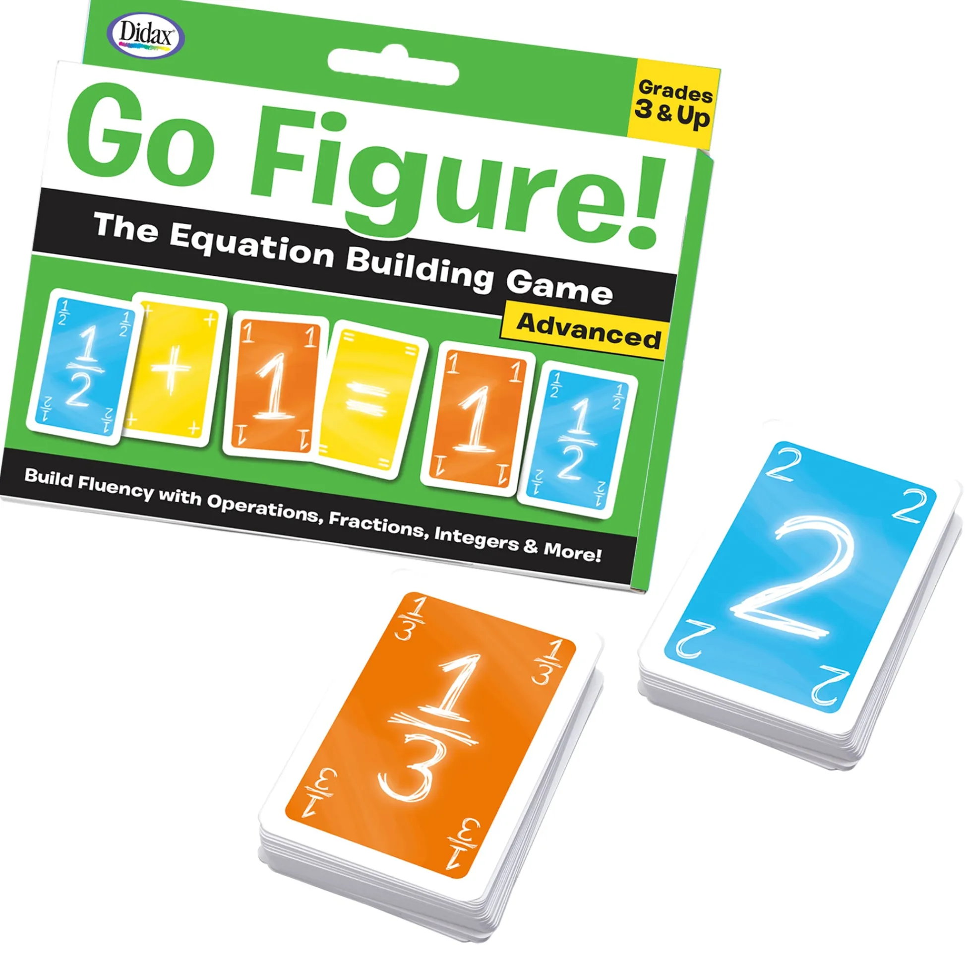 Educators Resource Didax® Go Figure! Game Advanced - Math Mastery Fun* Card Games
