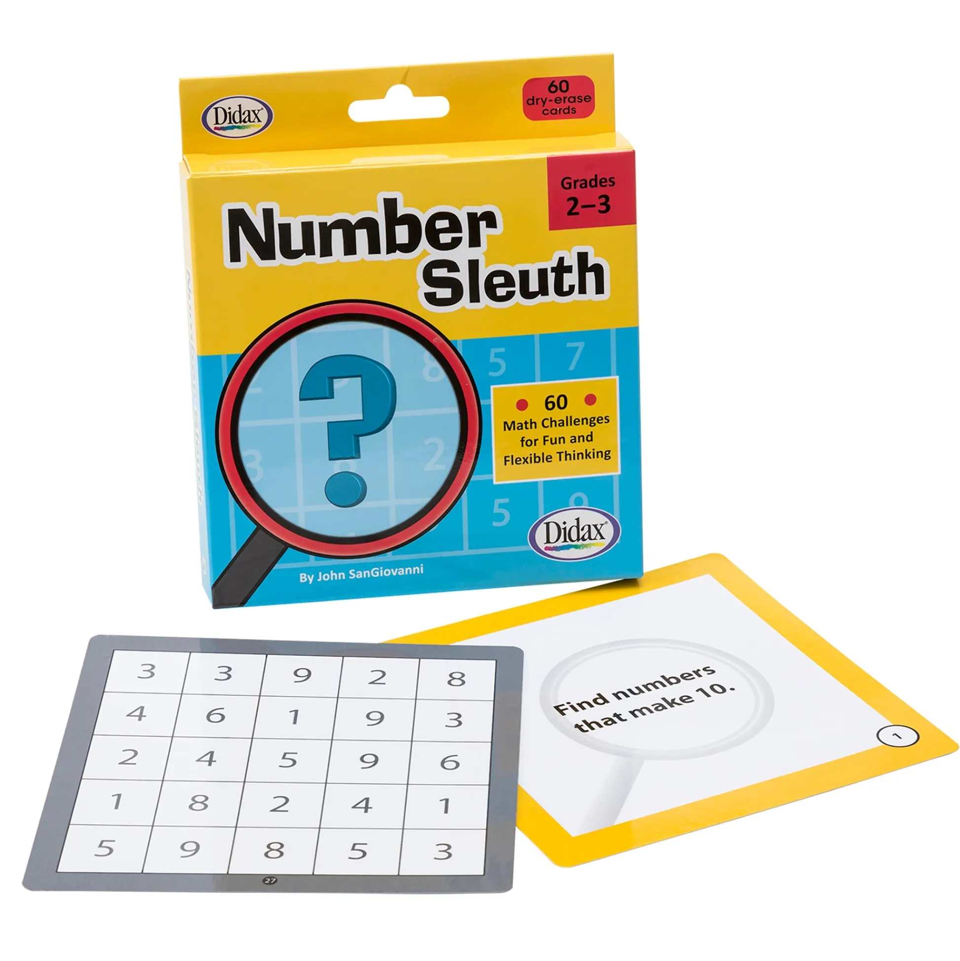 Educators Resource Didax Number Sleoth - Math Puzzle Game - Grades 2-3* Math Toys|Math, Counting & Time