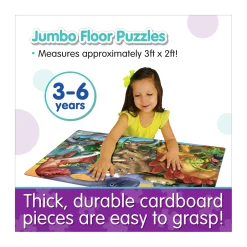 AreYouGame Dinosaur Expedition 50-Piece Jumbo Floor Puzzle* Puzzles