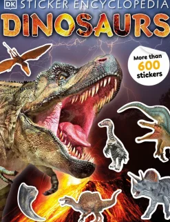 Readerlink Distribution Services Dinosaurs Sticker Encyclopedia - Interactive Sticker Book by DK*Kids Reading, Writing & Speech|Kids Books