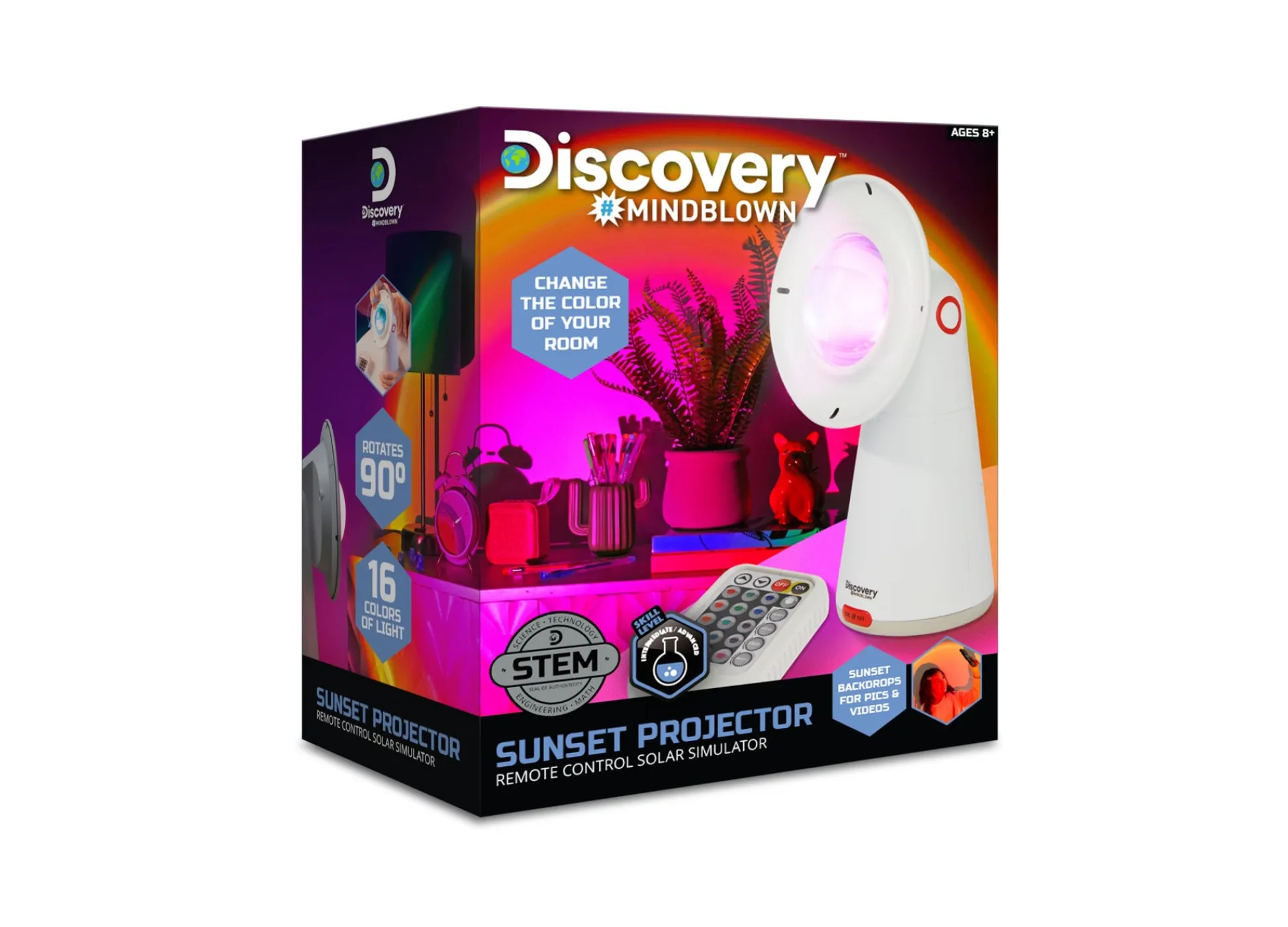 Macy's - Supplier Discovery Kids Mindblown Sunset Projector Solar Simulator Kit* Science & Discovery