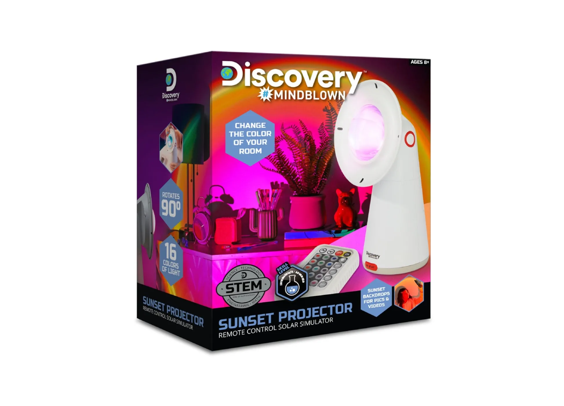 Macy's - Supplier Discovery Kids Mindblown Sunset Projector Solar Simulator Kit* Science & Discovery