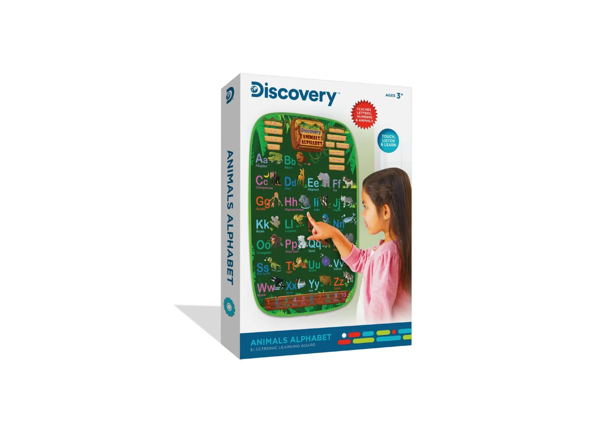 Macy's - Supplier Discovery Kids 34-Piece Animal Alphabet Electronic Learning Board* Preschool Education Toys & Activities