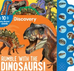 Readerlink Distribution Services Discovery: Rumble with the Dinosaurs! Interactive Sound Book*Kids Reading, Writing & Speech|Sound Books