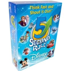 Flat River Group Disney 5 Second Rule Board Game - Family Fun with Disney Characters, Ages 6+* Board Games|Role-Playing Games