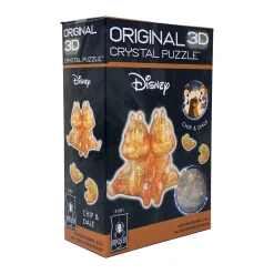 AreYouGame Disney Chip & Dale 3D Crystal Puzzle - 46 Pieces* Puzzles