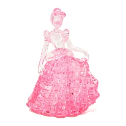 AreYouGame Disney Cinderella 3D Crystal Puzzle - Pink, 41 Pieces* Puzzles