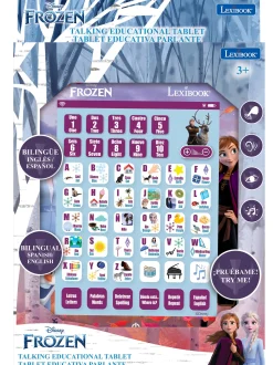 Lexibook Disney Frozen Bilingual Educational Tablet for Kids Ages 3-8* Preschool Education Toys & Activities