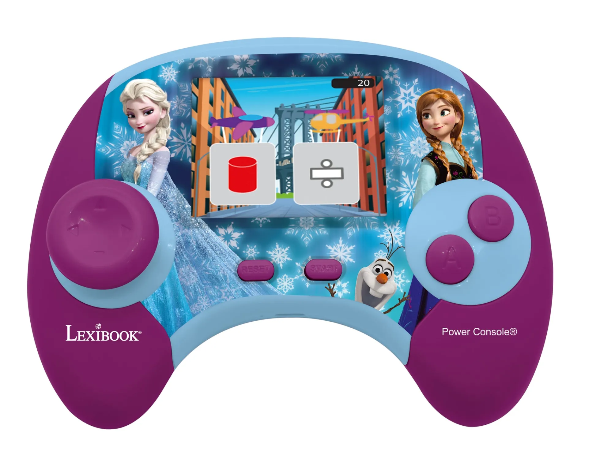 Lexibook Disney Frozen Educational Handheld Bilingual Console with 100 Activities* Preschool Education Toys & Activities