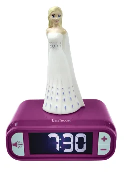 Lexibook Disney Frozen Elsa & Anna Digital Alarm Clock with Night Light & Music* Electronics