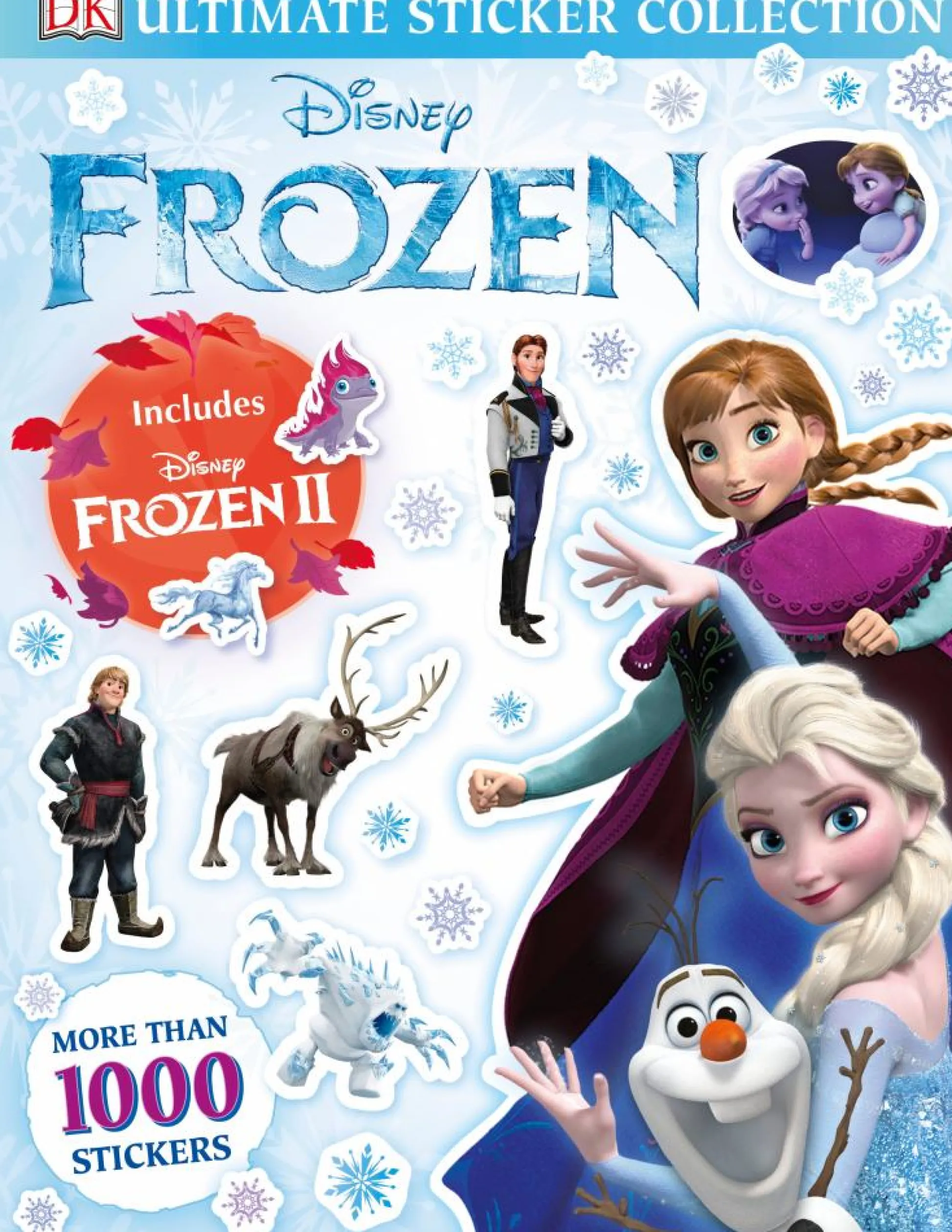 Readerlink Distribution Services Disney Frozen Ultimate Sticker Collection – Over 1000 Stickers* Reading, Writing & Speech