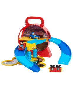 Macy's - Supplier Disney Junior Mickey Mouse Stow 'n Go Portable Playset with Diecast Vehicles* Playsets & Vehicles