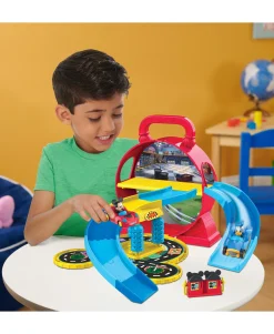Macy's - Supplier Disney Junior Mickey Mouse Stow 'n Go Portable Playset with Diecast Vehicles* Playsets & Vehicles