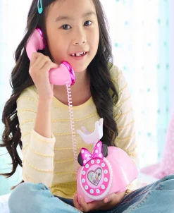 Macy's - Supplier Disney Junior Minnie Mouse Ring Me Rotary Phone – Iridescent Pink* Tools & Workshops|Dress Up