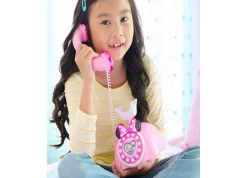 Macy's - Supplier Disney Junior Minnie Mouse Ring Me Rotary Phone – Iridescent Pink* Tools & Workshops|Dress Up