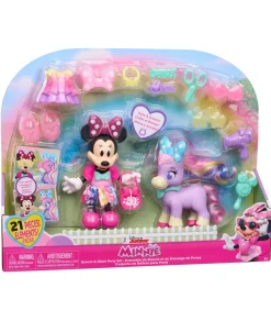 Macy's - Supplier Disney Junior Minnie Mouse Groom Glam Pony Playset* Stuffed Animals & Plush Toys