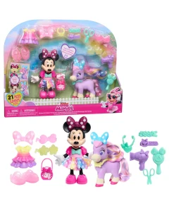 Macy's - Supplier Disney Junior Minnie Mouse Groom Glam Pony Playset* Stuffed Animals & Plush Toys