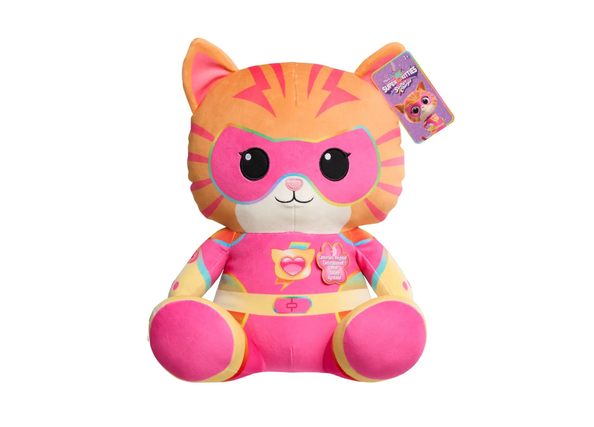 Macy's - Supplier Disney Junior Super Kitties Ginny Weighted Plush for Comfort and Cuddles* Preschool Pals|Social & Emotional Skills