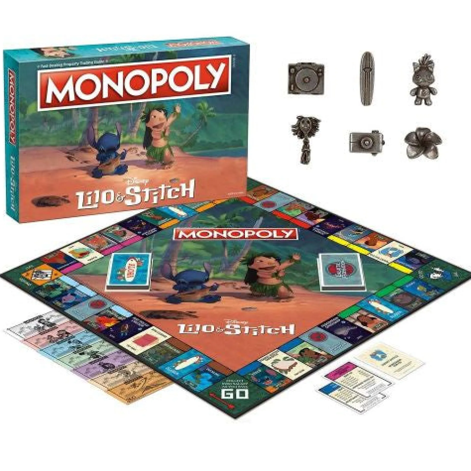 Calendar Holdings, LLC Disney Lilo & Stitch Monopoly Board Game* Role-Playing Games|Board Games