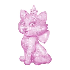 AreYouGame Disney Marie 3D Crystal Puzzle - Pink, 45 Pieces* Puzzles
